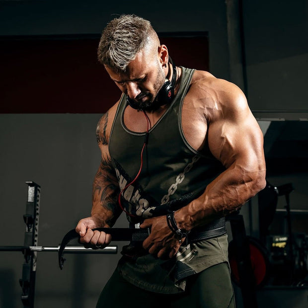 Mechanical Training Cotton Sleeveless Vest